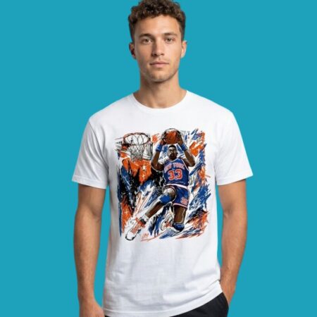 Patrick Ewing New York Knicks 33 NBA Basketball T-Shirt