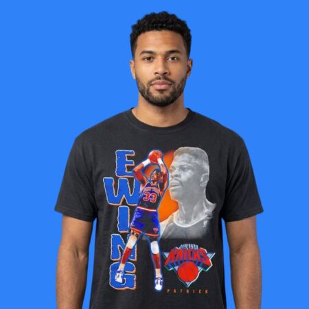 Patrick Ewing New York Knicks NBA 1990 Hardwood Classics Shirt