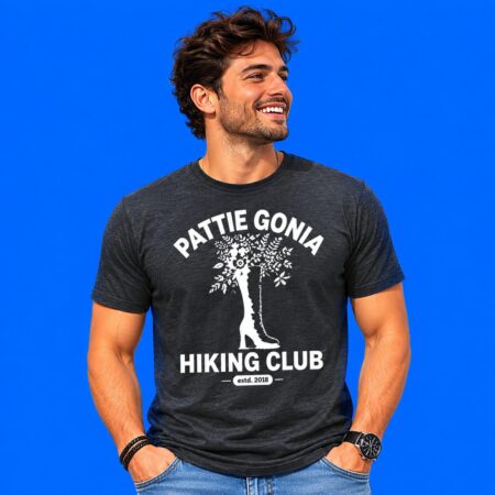 Pattie Gonia Hiking Club Est 2018 Retro Shirt
