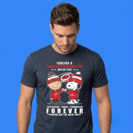 Peanuts Forever A Carolina Hurricanes Fan Shirt