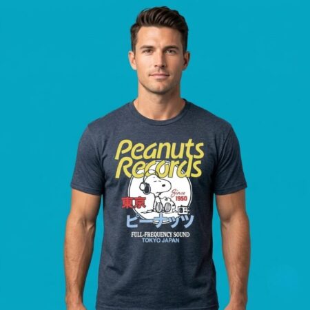 Peanuts Records Sound Tokyo Japan Tee