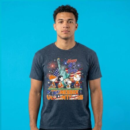 Peanuts Tennessee Volunteers 4th July Tee