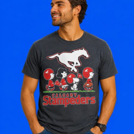 Peanuts x Calgary Stampeders Football Walk Shirt