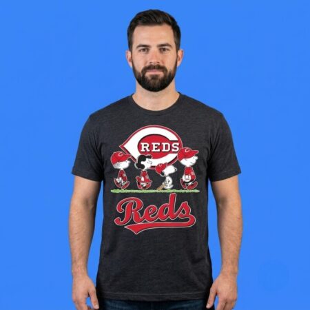 Peanuts x Cincinnati Reds Baseball Walk Shirt
