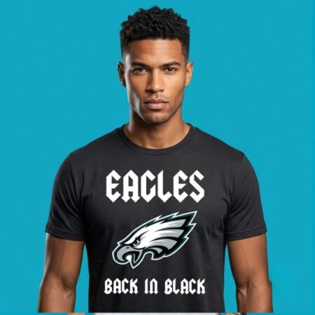 Philadelphia Eagles Black Rugby Logo