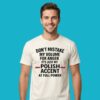 Polish Accent Full Power Quote Tee