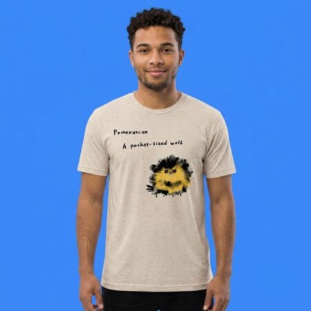 Pomeranian A Pocket-Sized Wolf T-Shirt