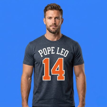 Pope Leo XIV's 14 NY Knicks Shirt