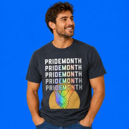 Pride Month Demon Fantasy Art Graphic Shirt