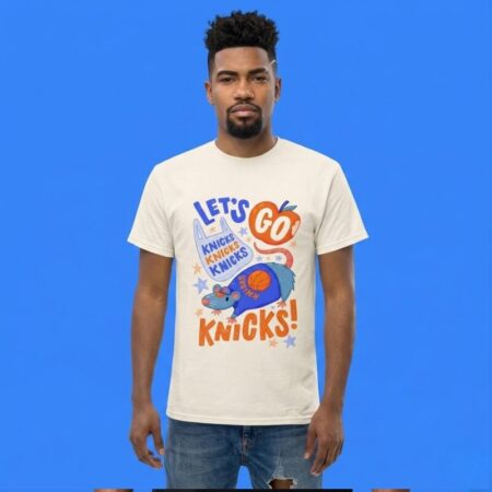 Rat Let’s Go Knicks 2026 NBA Finals Victory Graphic T-Shirt