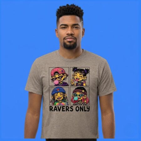 Ravers Only Pop Rap Cartoon Shirt
