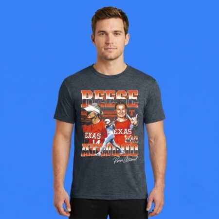 Reese Atwood #14 Texas Longhorns Softball Graphic T-Shirt