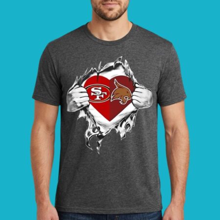 SF 49ers Texas State Scratch Logo Tee