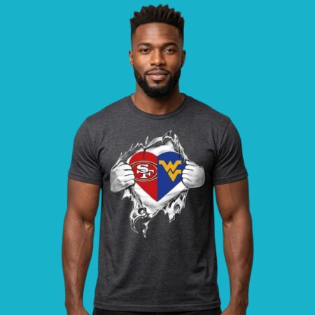 SF 49ers West Virginia Scratch Tee