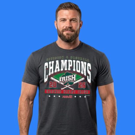 Sacred Heart Irish 2026 MHSAA Baseball Champions Shirt