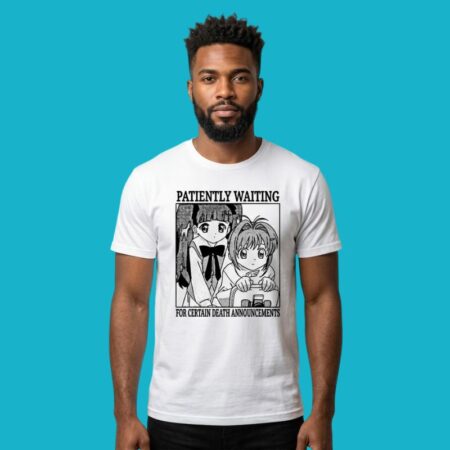 Sakura Kinomoto Tomoyo Daidouji Patiently Waiting Shirt
