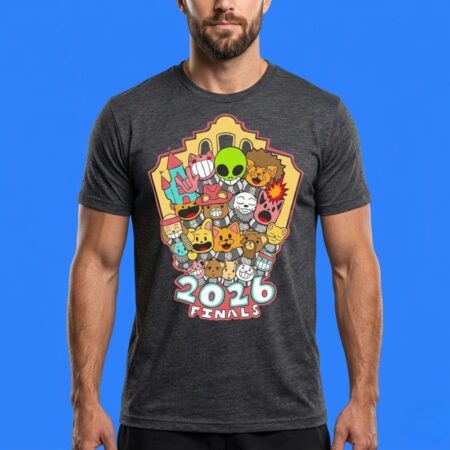 San Antonio Spurs 2026 Finals Animal Cartoon Shirt