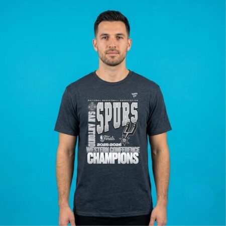 San Antonio Spurs 2026 NBA Western Conference Champions Shirt