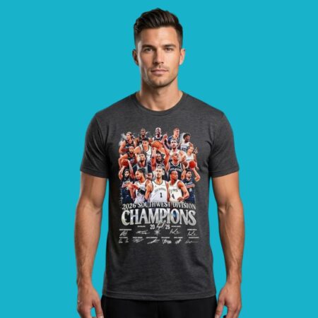 San Antonio Spurs 2026 South West Division Champions Shirt