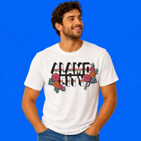 San Antonio Spurs Alamo City Basketball Shirt