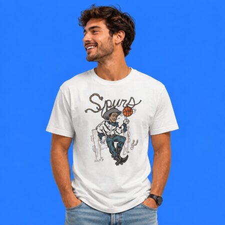 San Antonio Spurs Basketball Cowboy Vintage Shirt