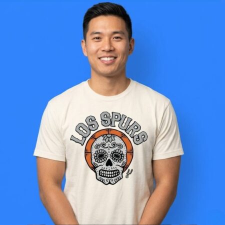 San Antonio Spurs Los Spurs Skull Shirt