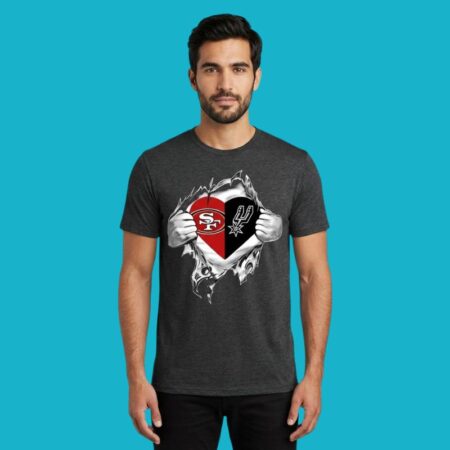 San Antonio Spurs SF 49ers Scratch Tee