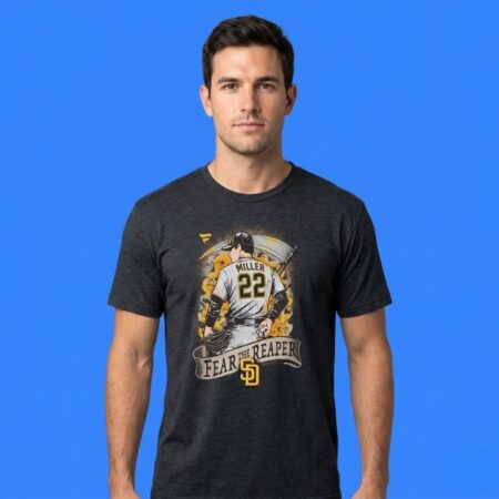San Diego Padres Mason Miller Fear The Reaper Shirt