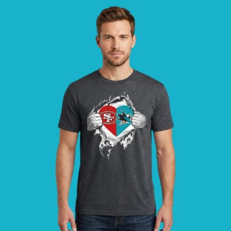 SF 49ers TCU Horned Frogs Scratch Tee