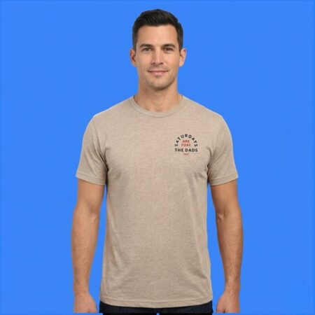Saturdays Are Fore The Dads America Golf Style Graphic Shirt