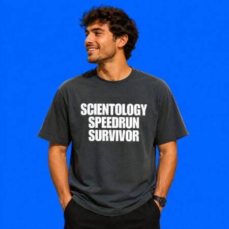 Scientology Speedrun Survivor Quote Shirt