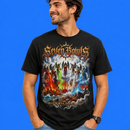 Seven Bowls Wrath Was Poured Out Shirt