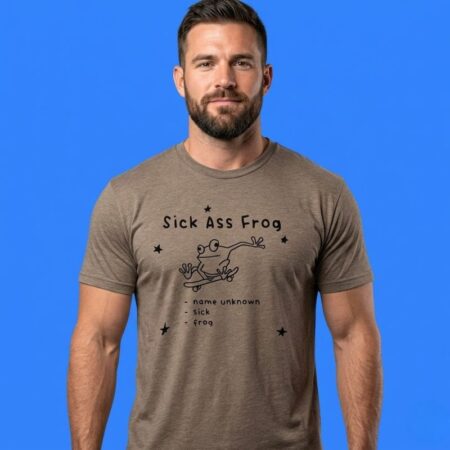 Sick Ass Frog Name Unknown Graphic T-Shirt