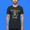 Skeleton Let Them Judge Thunder Cartoon Shirt