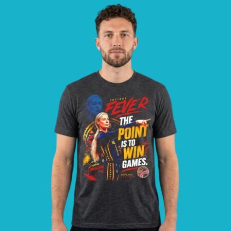 Sophie Cunningham Indiana Fever The Point Is To Win Games T-Shirt