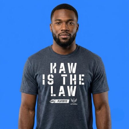 St. Louis Battlehawks 2026 Playoffs Kaw Is The Law T-Shirt