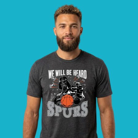 Star Wars x San Antonio Spurs Dark Side We Will Be Heard Shirt