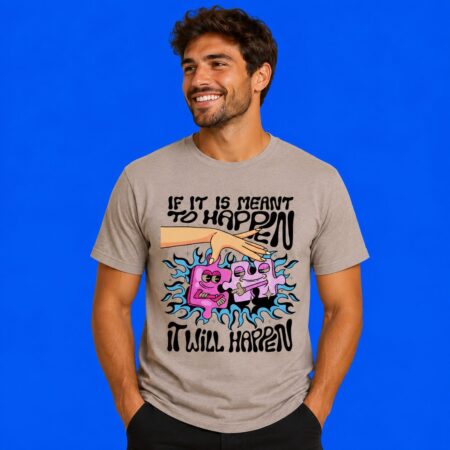 Stickers If It Is Meant To Happen It Will Graphic Shirt