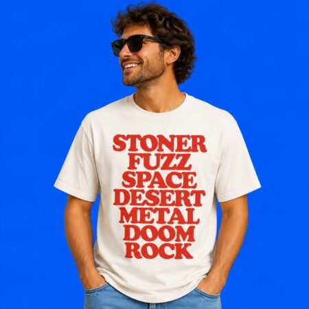 Stoner fuzz space desert metal doom rock shirt
