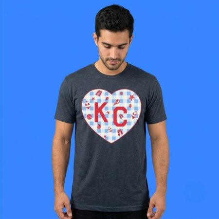 Summer Time KC Heart Oatmeal T-Shirt