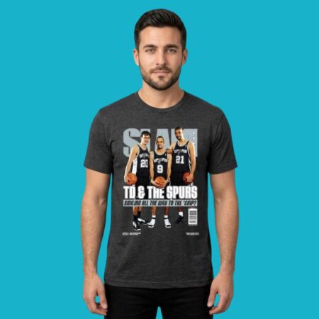 TD And The Spurs Smiling All The Way To The Chip Slam Shirt