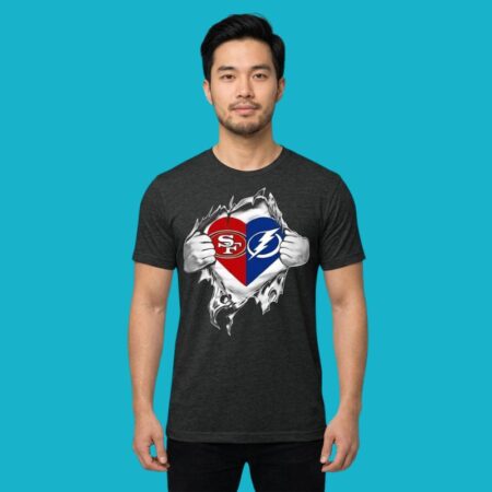 Tampa Bay Lightning SF 49ers Scratch Tee