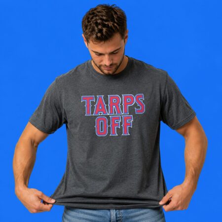 Tarps Off Los Angeles Angels Baseball Shirt Electric LA Halos Fan Apparel