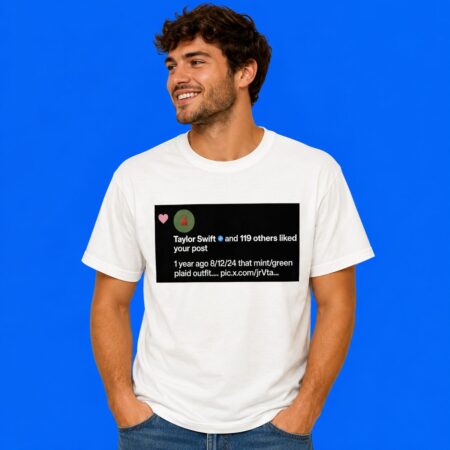 Taylor And 119 Others Liked Your Post Shirt Viral Social Media Notification Tee