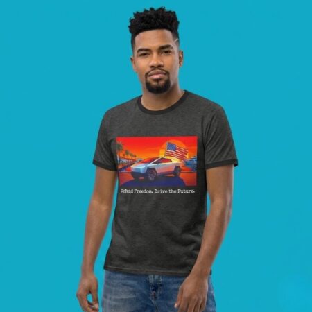 Tesla Cybertruck Defend Freedom Drive Future Shirt