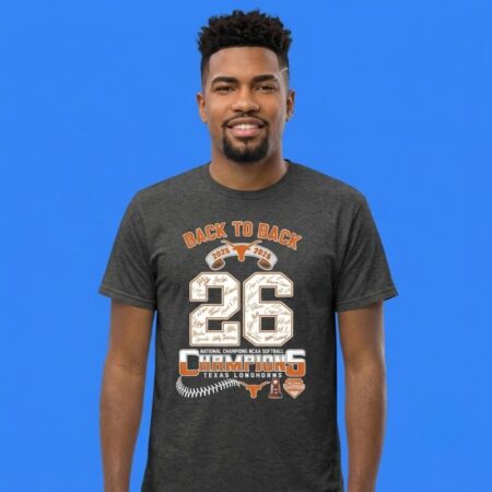 Texas Longhorn Back To Back 2025-2026 Champions Signature
