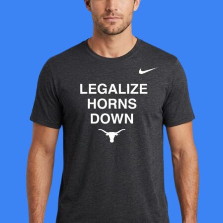 Texas Longhorn Legalize Horns Down Brendan Sorsby Shirt