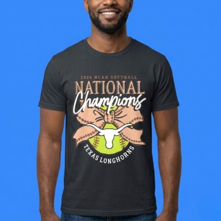 Texas Longhorns 2026 NCAA Softball WCWS Champions Shirt