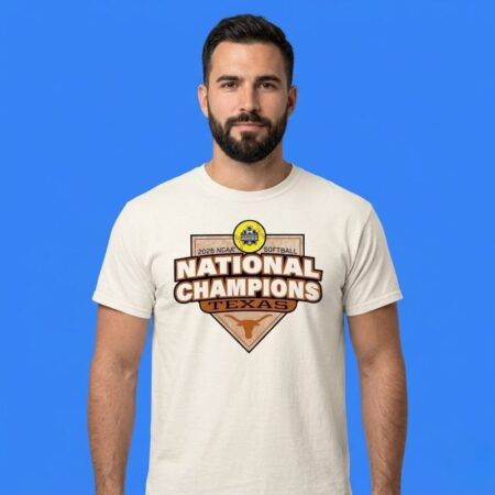 Texas Longhorns 2026 Softball National Champions Plate T-Shirt
