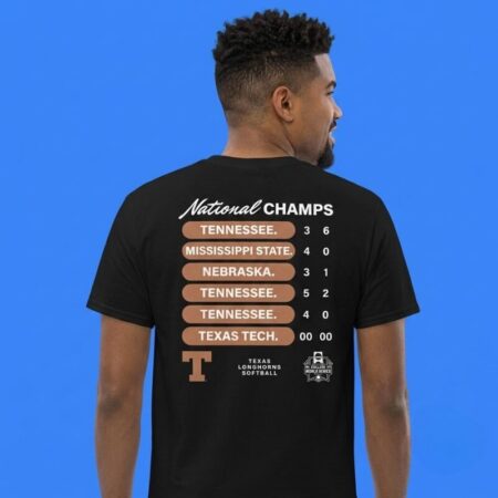 Texas Longhorns 2026 WCWS Champions Schedule Shirt
